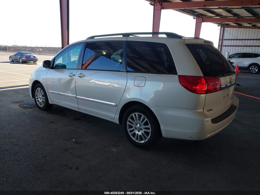 Vin: 5tdyk4cc8as304850, lot: 45761069, toyota sienna limited 20103
