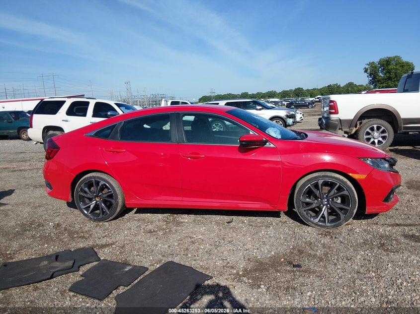 VIN 2HGFC2F86LH538181 2020 HONDA CIVIC SPORT