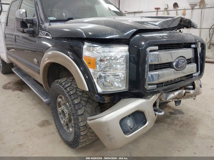 2012 Ford F-250 Lariat VIN: 1FT7W2B62CEA94321 Lot: 45263259