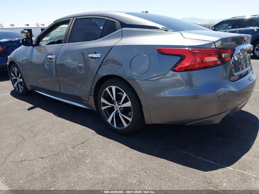 2016 NISSAN MAXIMA auction photo 3