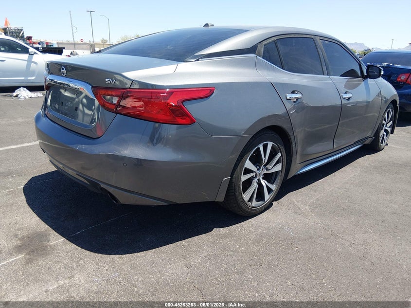 2016 NISSAN MAXIMA auction photo 4