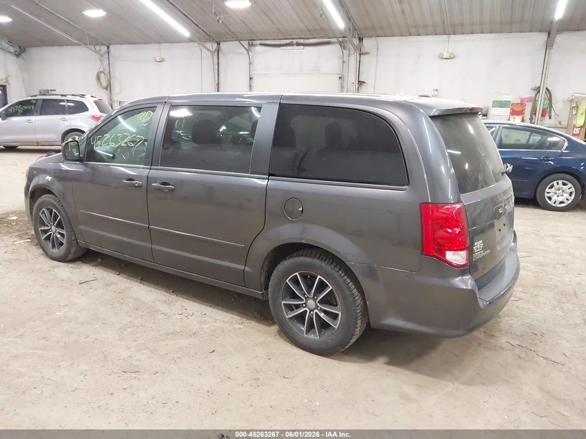 Vin: 2c4rdgbg8hr601981, lot: 45761087, dodge grand caravan se plus 20173
