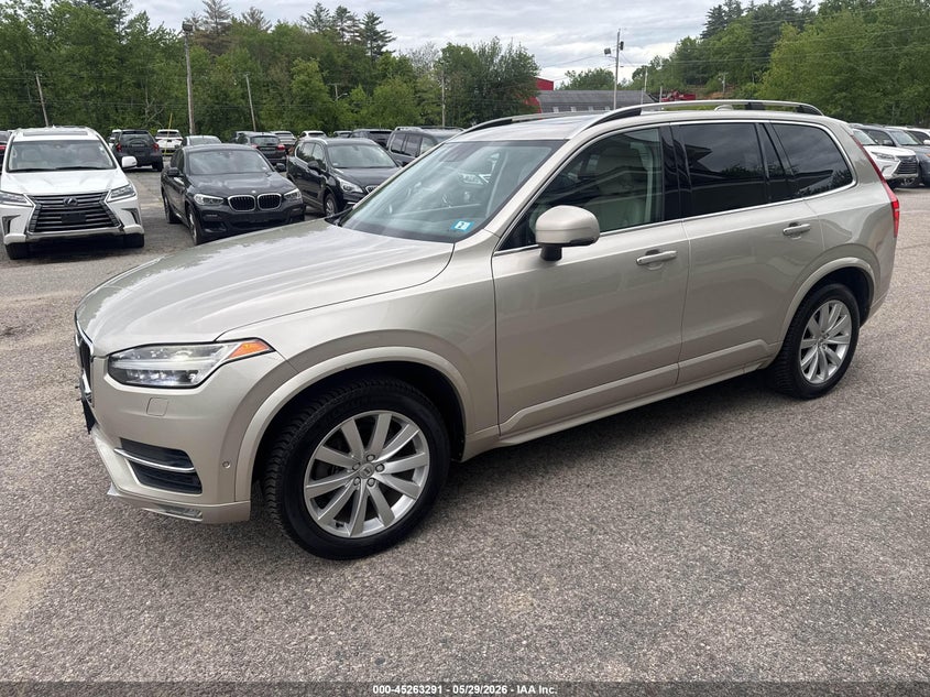 Vin: yv4a22pk2g1023590, lot: 45761111, volvo xc90 t6 momentum 20162