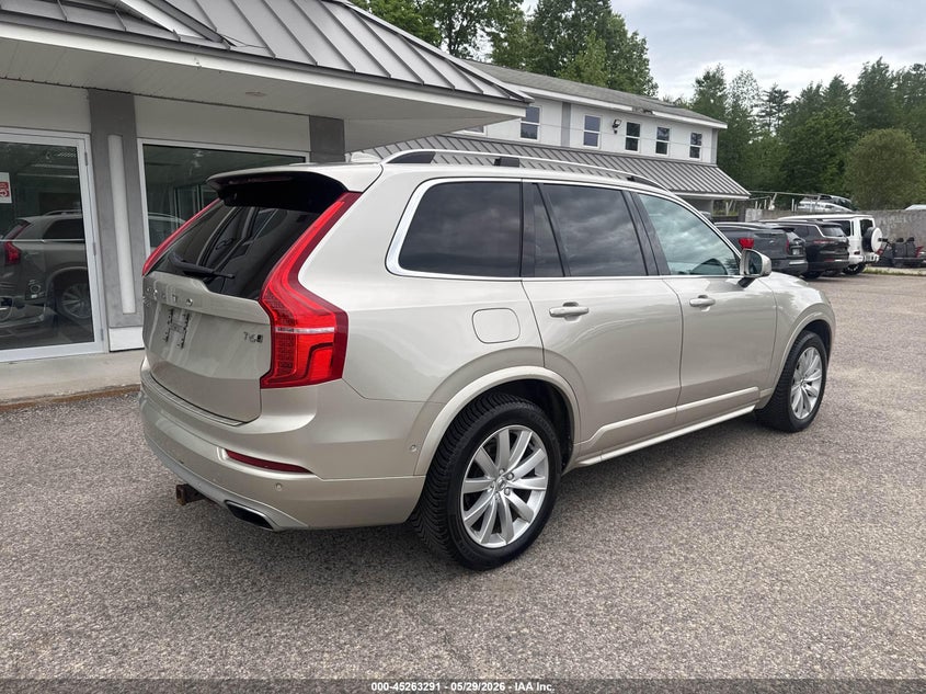 Vin: yv4a22pk2g1023590, lot: 45761111, volvo xc90 t6 momentum 20164
