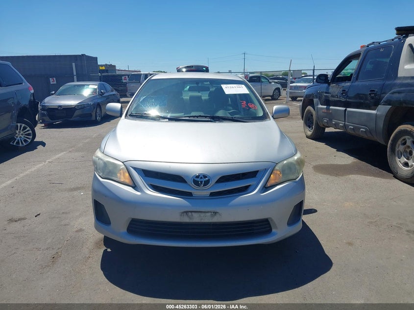 2012 Toyota Corolla 1.8 Le silver Lot 111045263303 Vin 5YFBU4EE4CP070586
