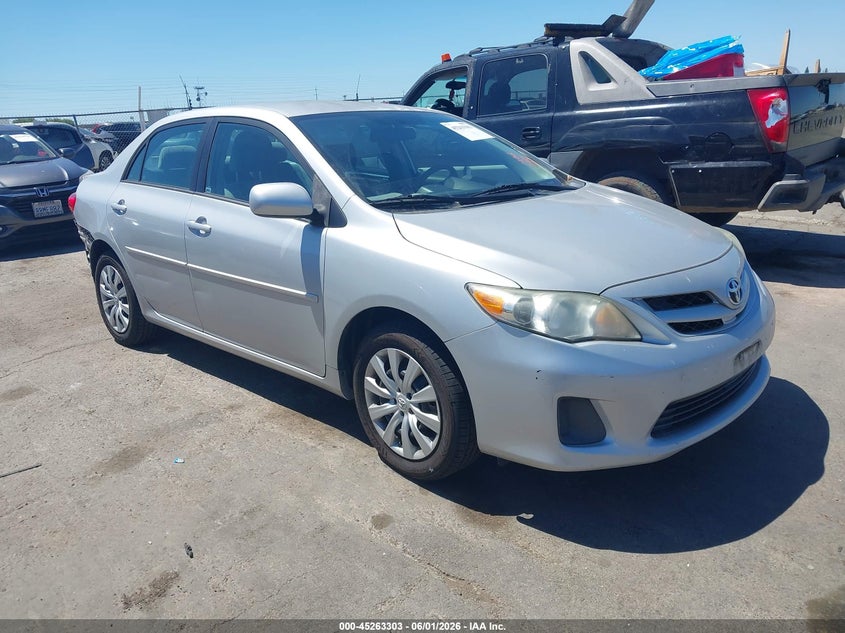 2012 Toyota Corolla 1.8 Le silver Lot 111045263303 Vin 5YFBU4EE4CP070586