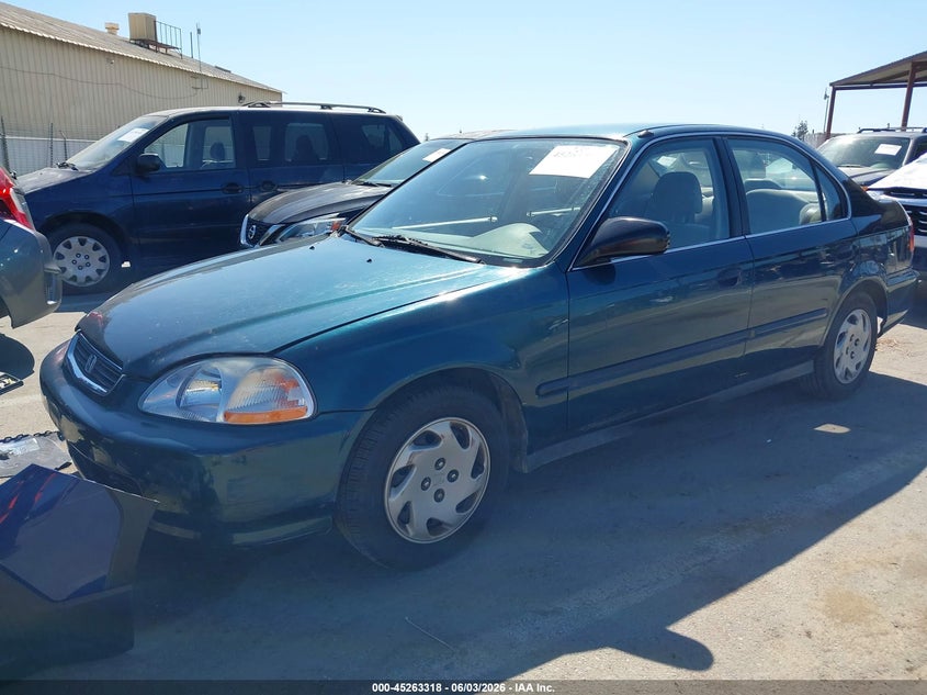 2HGEJ6678VH552098 1997 HONDA CIVIC LX photo 1