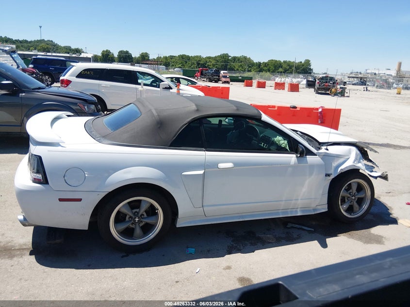 2001 Ford Mustang Gt VIN: 1FAFP45X71F249421 Lot: 45263332