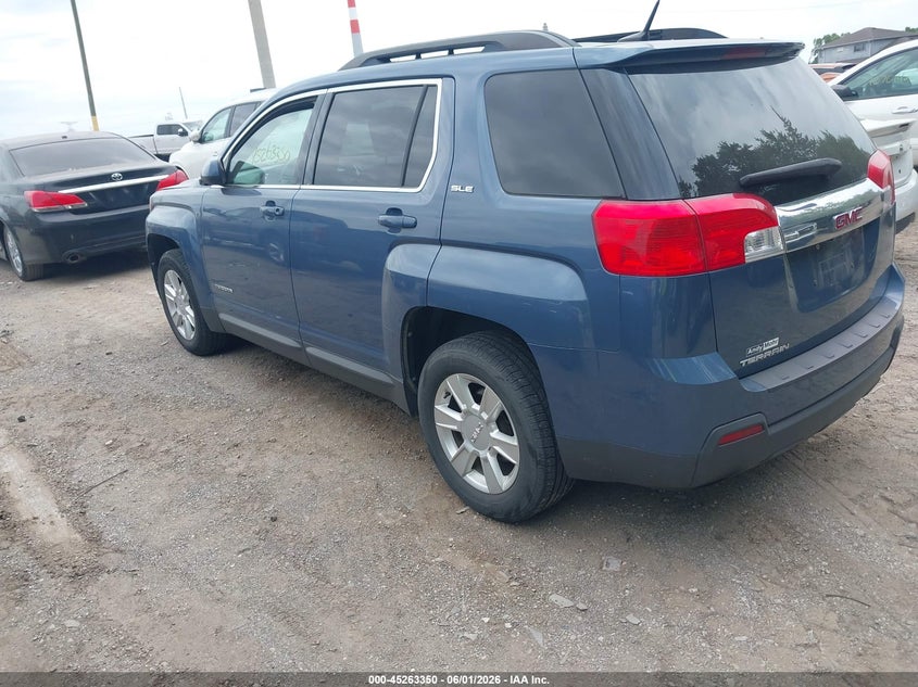 2011 Gmc Terrain 2.4 Sle-2 blue Lot 111045263350 Vin 2CTALSECXB6293902
