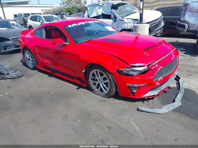 Vin: 1fa6p8th3j5159854, lot: 45761186, ford mustang ecoboost 2018 img_1