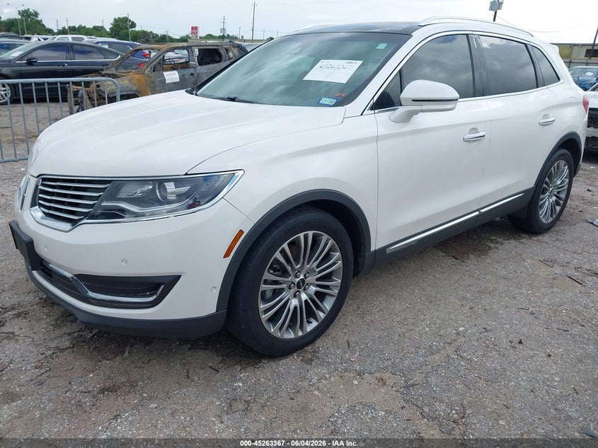 Vin: 2lmpj6lr1jbl48205, lot: 45761187, lincoln mkx reserve 20182