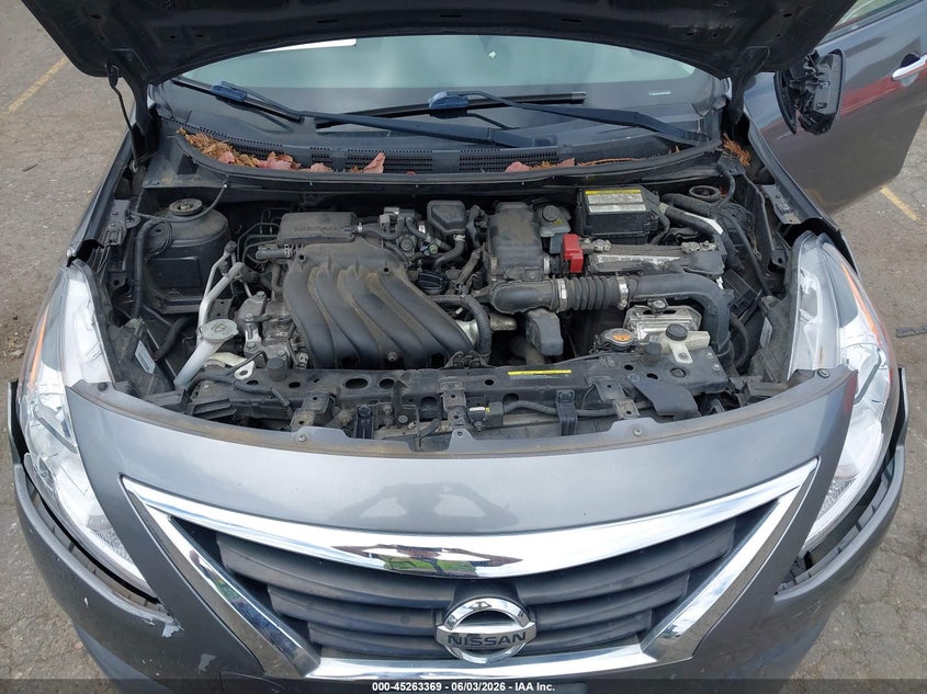 2016 Nissan Versa 1.6 Sv VIN: 3N1CN7AP9GL879565 Lot: 45263369