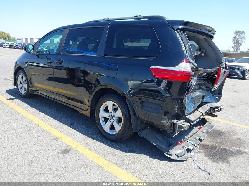 Vin: 5tdkz3dc8ls046424, lot: 45761193, toyota sienna le 20203