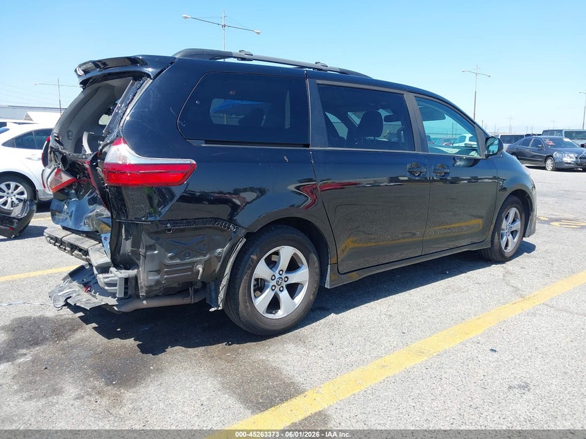 Vin: 5tdkz3dc8ls046424, lot: 45761193, toyota sienna le 20204