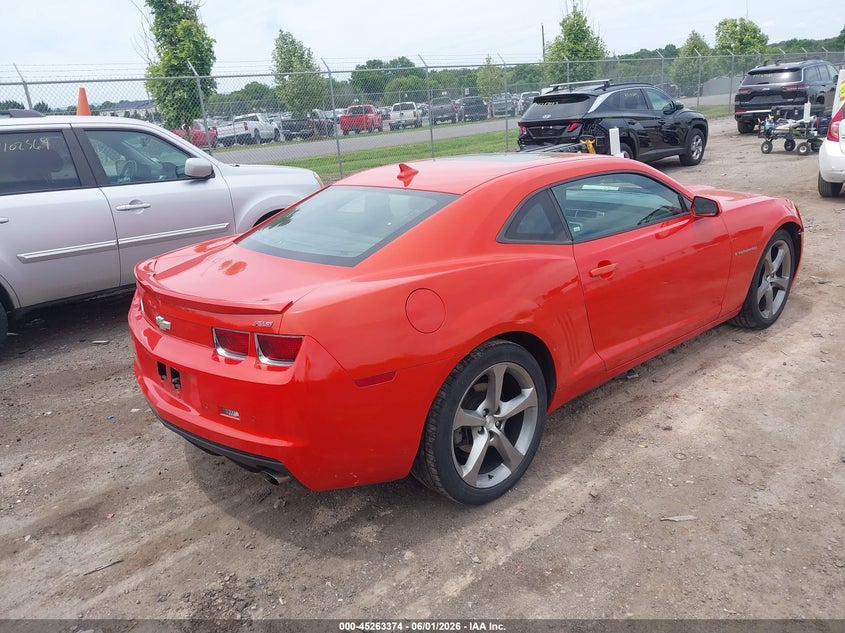 Vin: 2g1fc1e32d9141831, lot: 45761195, chevrolet camaro 2lt 20134