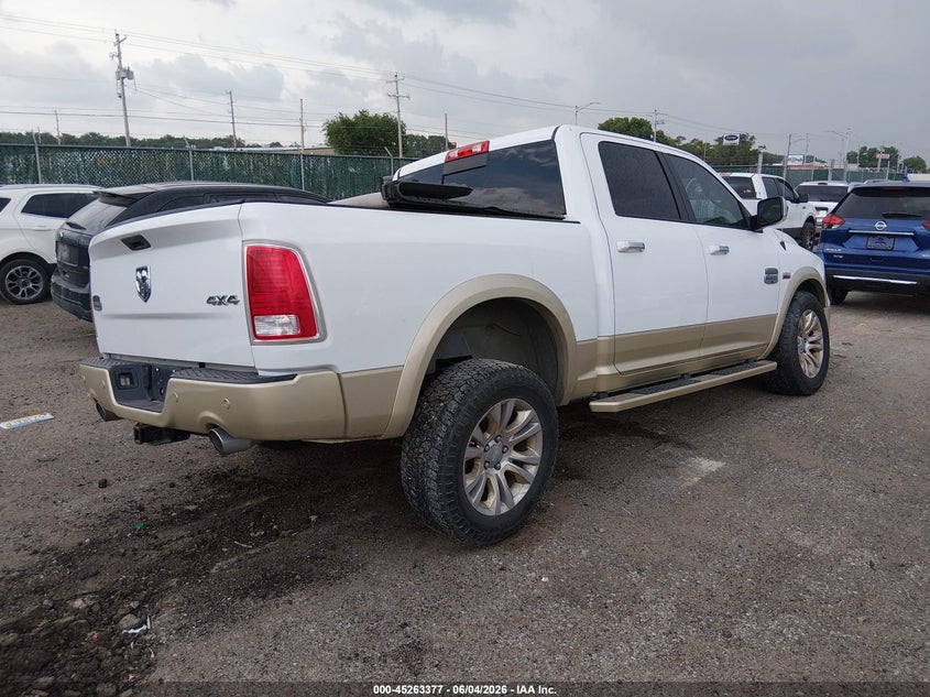 Vin: 1c6rr7ptxgs258814, lot: 45761197, ram 1500 longhorn 20164