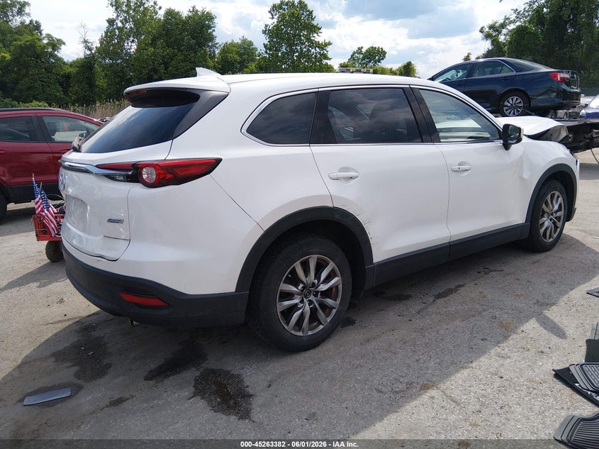 Vin: jm3tcbcy9g0117918, lot: 45761202, mazda cx-9 touring 20164