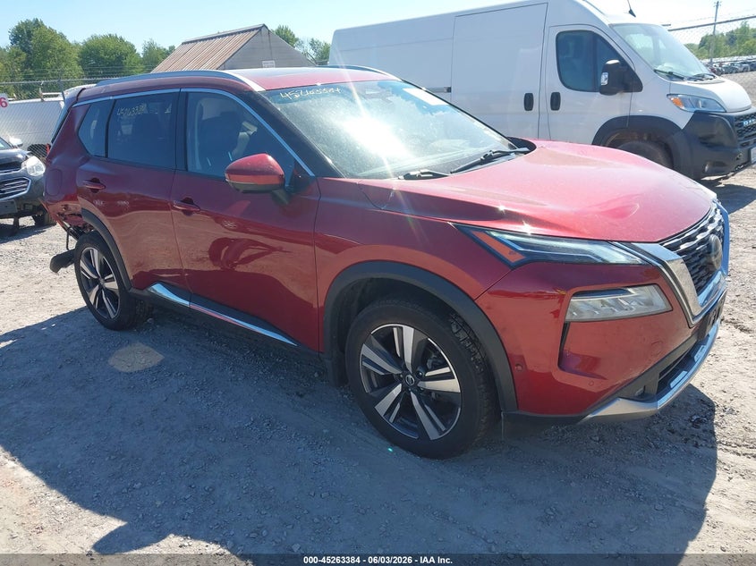 Vin: jn8at3dd1mw304259, lot: 45761204, nissan rogue platinum intelligent awd 2021 img_1