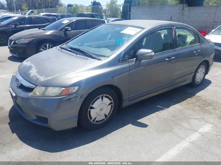 2010 Honda Civic Hybrid JHMFA3F26AS007427 photo 1