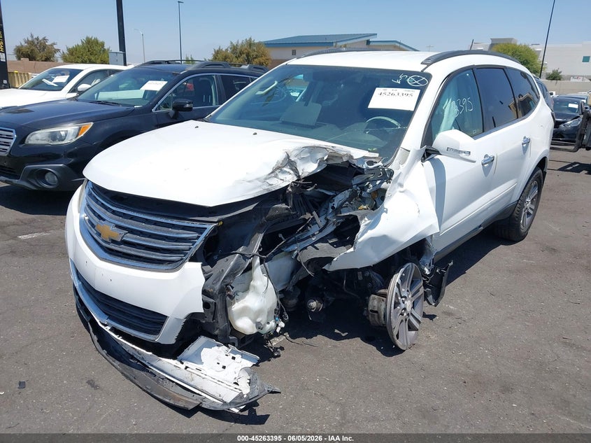 Vin: 1gnkrhkd0hj138311, lot: 45761215, chevrolet traverse 2lt 20172