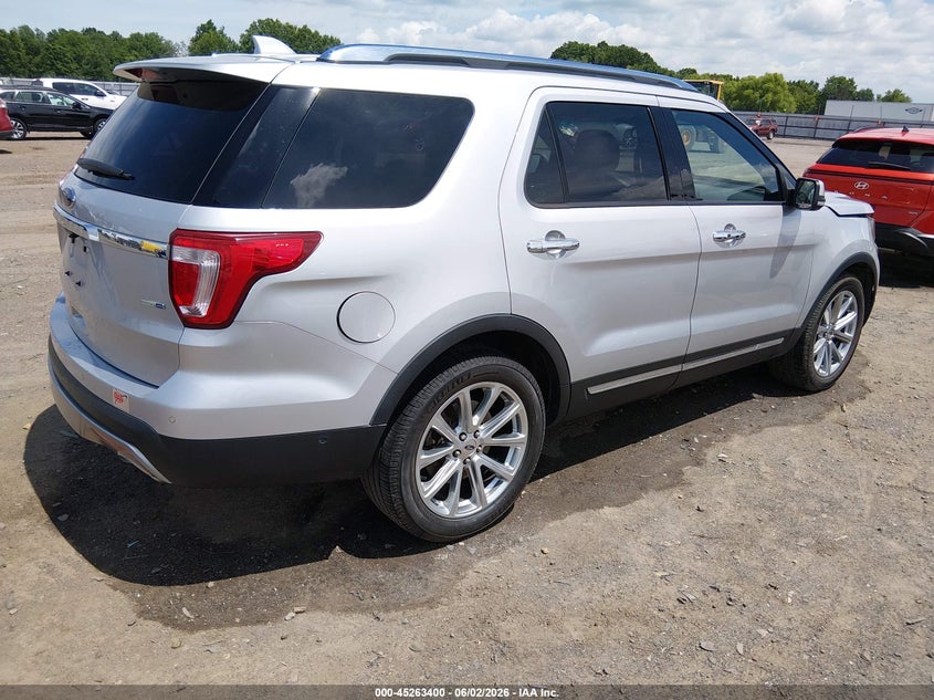 Vin: 1fm5k8f85gga93770, lot: 45761220, ford explorer limited 20164