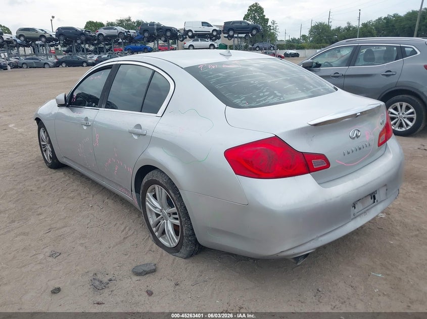 Vin: jn1cv6ap8bm502637, lot: 45761221, infiniti g37 journey 20113