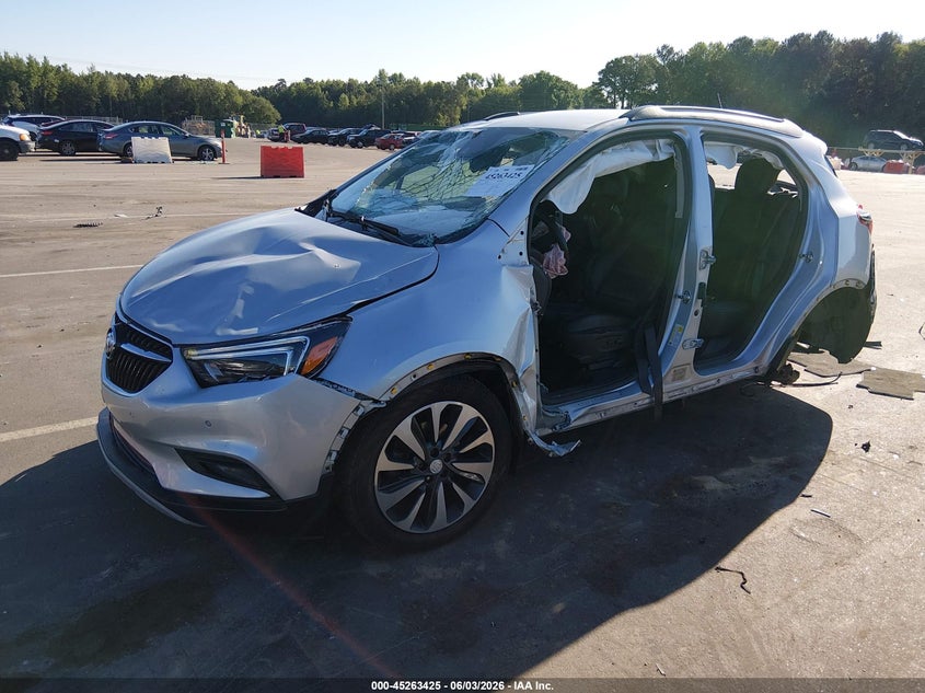 Vin: kl4cjcsm4kb881931, lot: 45761245, buick encore fwd essence 20192