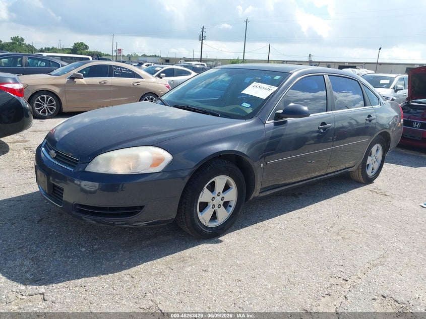 2008 CHEVROLET IMPALA SEDAN 3.5L V-6 VVT, 211HP