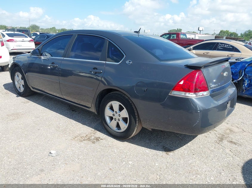 2008 CHEVROLET IMPALA SEDAN 3.5L V-6 VVT, 211HP