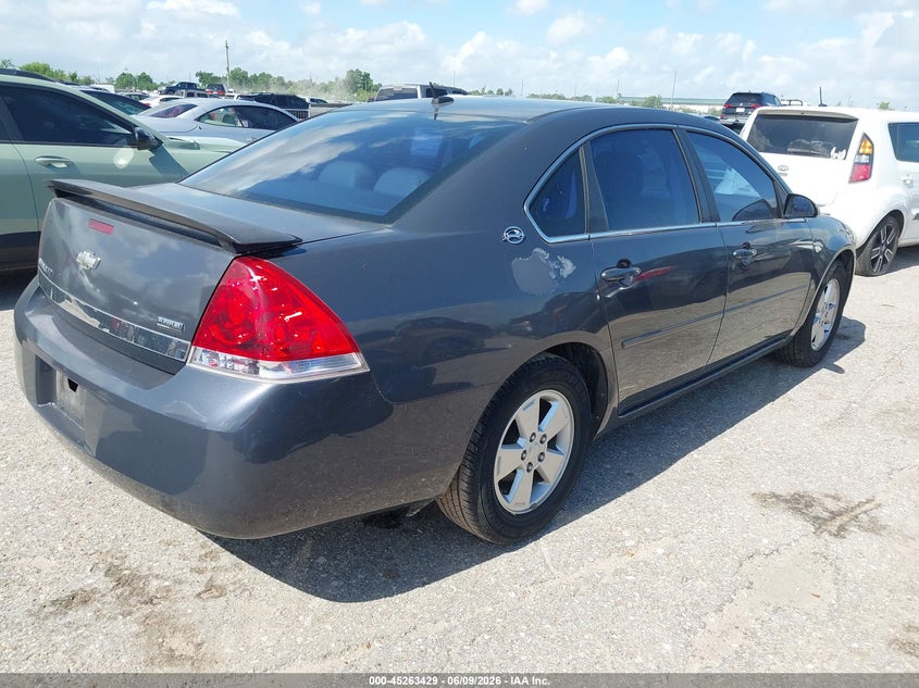 2008 CHEVROLET IMPALA SEDAN 3.5L V-6 VVT, 211HP