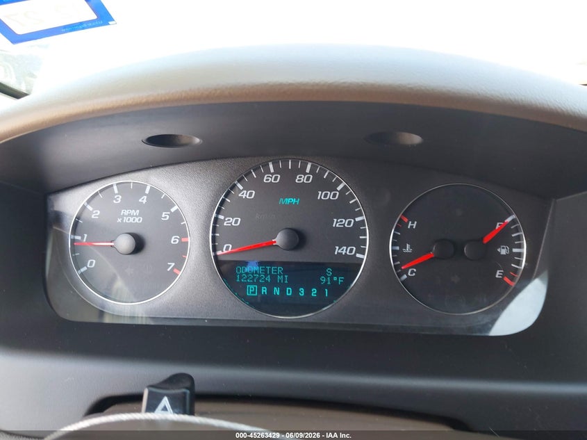 2008 CHEVROLET IMPALA SEDAN 3.5L V-6 VVT, 211HP