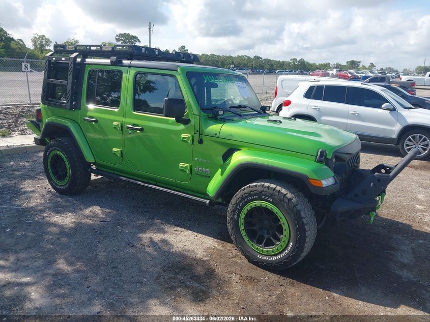 2018 Jeep Wrangler Unlimited Sahara 4X4