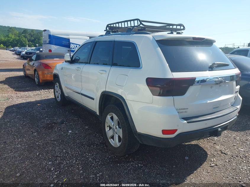 Vin: 1c4rjeag3cc157554, lot: 45761261, jeep grand cherokee laredo 20123