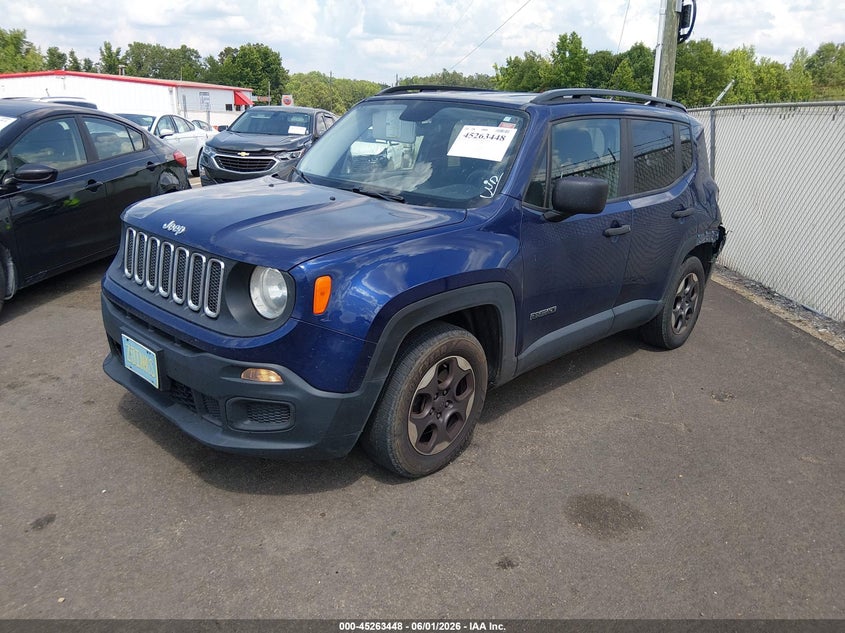 2017 JEEP RENEGADE auction photo 2