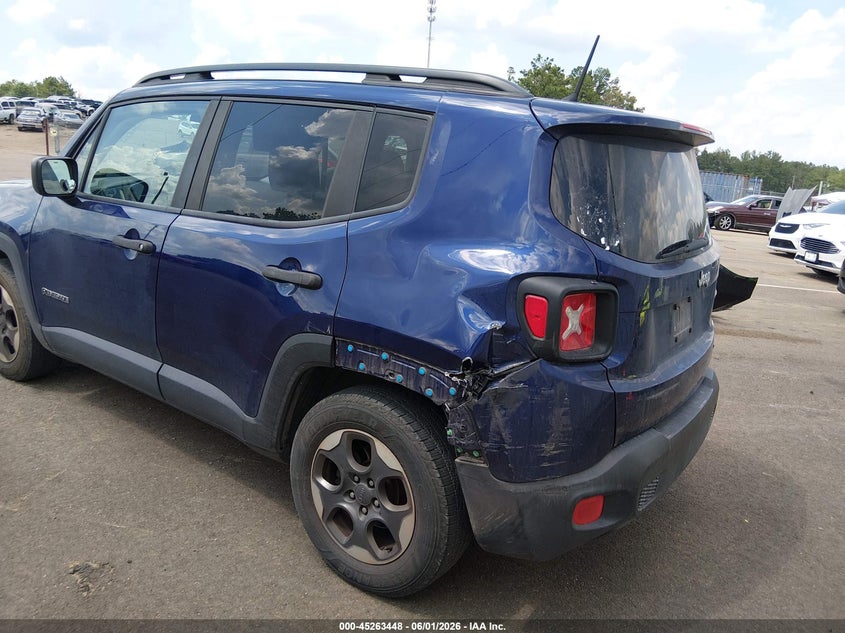 2017 JEEP RENEGADE auction photo 3