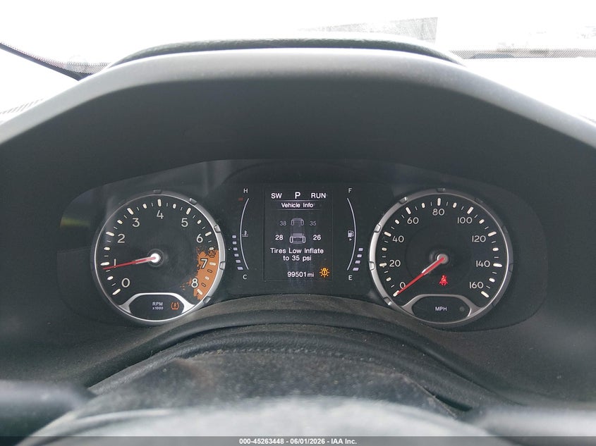 2017 JEEP RENEGADE auction photo 7