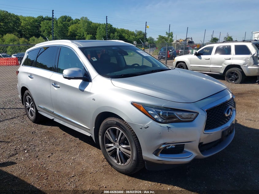 Vin: 5n1dl0mm2kc500843, lot: 45761300, infiniti qx60 luxe 2019 img_1