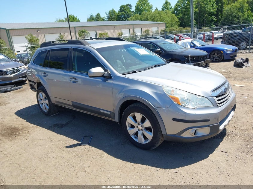 Vin: 4s4brbkc5a3376920, lot: 45761305, subaru outback 2.5i limited 2010 img_1