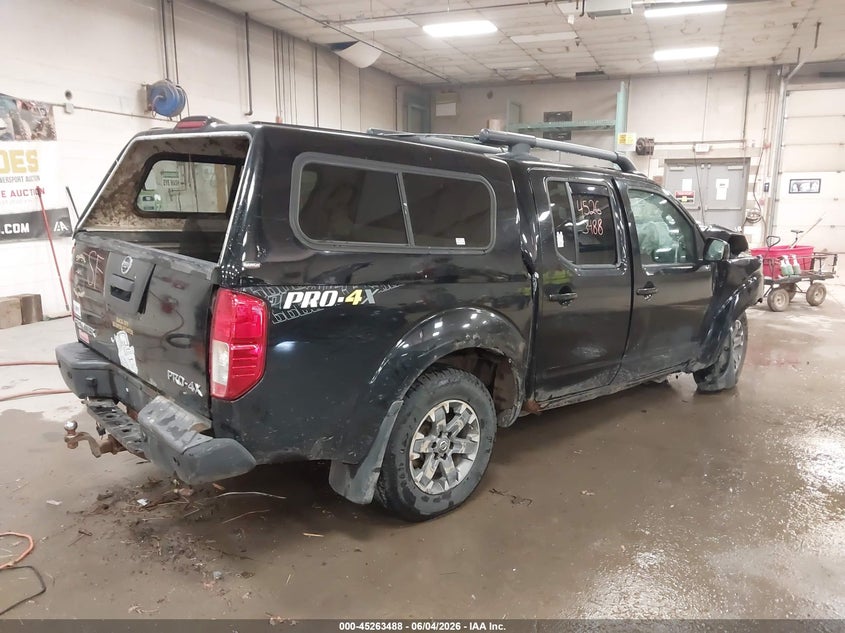 Vin: 1n6ad0ev1en771488, lot: 45761308, nissan frontier pro-4x 20144