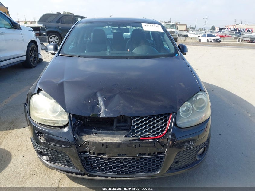 2006 Volkswagen Jetta Gli VIN: 3VWXJ71K76M655411 Lot: 45263525