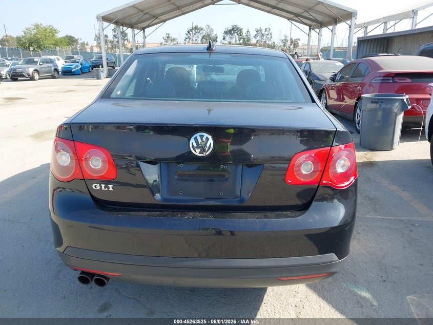 2006 Volkswagen Jetta Gli VIN: 3VWXJ71K76M655411 Lot: 45263525