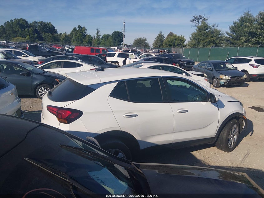 Vin: kl4amcsl2sb155068, lot: 45761357, buick encore gx preferred awd 20254