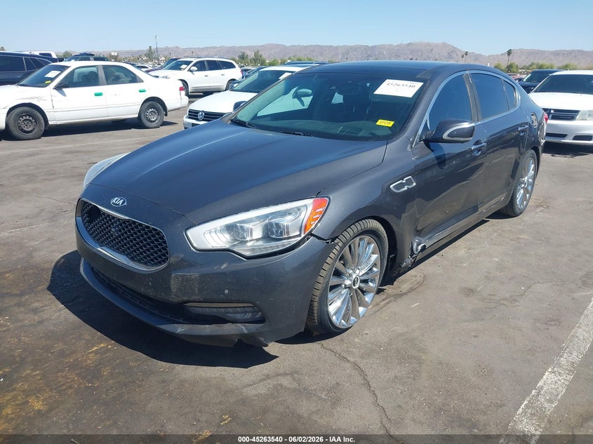 Vin: knalw4d47f6016800, lot: 45761360, kia k900 luxury 20152