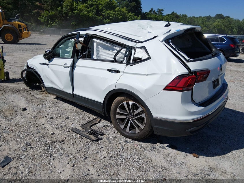 Vin: 3vvfb7ax3rm089647, lot: 45761362, volkswagen tiguan 2.0t s 20243