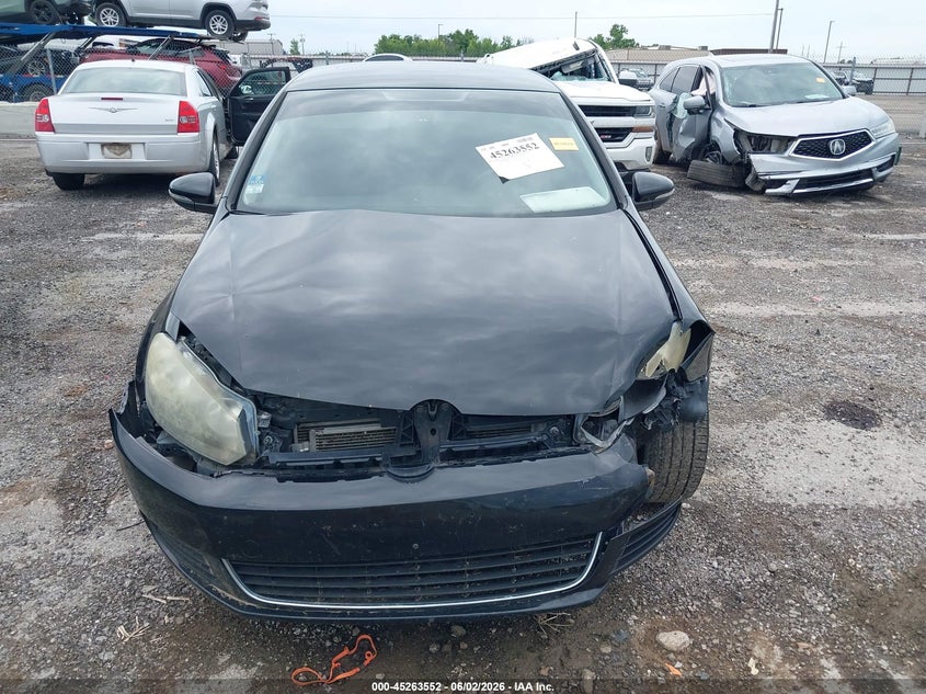 2010 Volkswagen Golf 4-Door VIN: WVWDA7AJXAW086852 Lot: 45263552