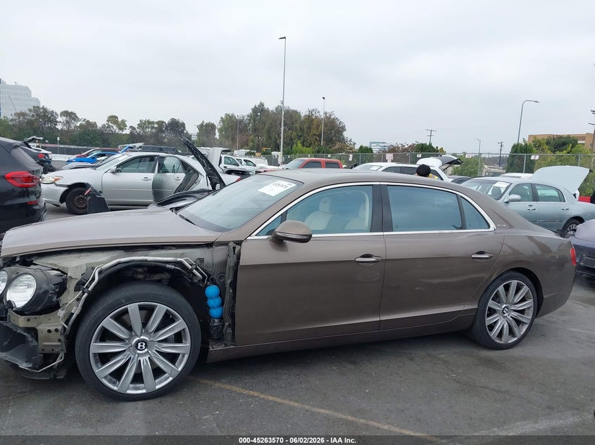 2014 Bentley Flying Spur VIN: SCBEC9ZA2EC090791 Lot: 45263570