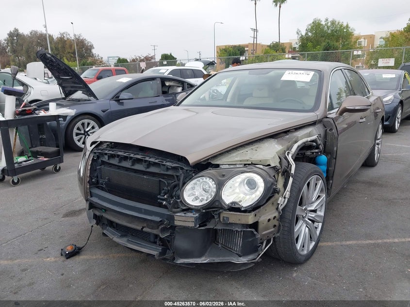 2014 BENTLEY FLYING SPUR auction photo 2