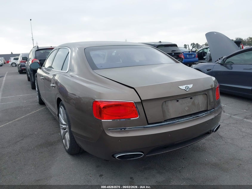 2014 BENTLEY FLYING SPUR auction photo 3