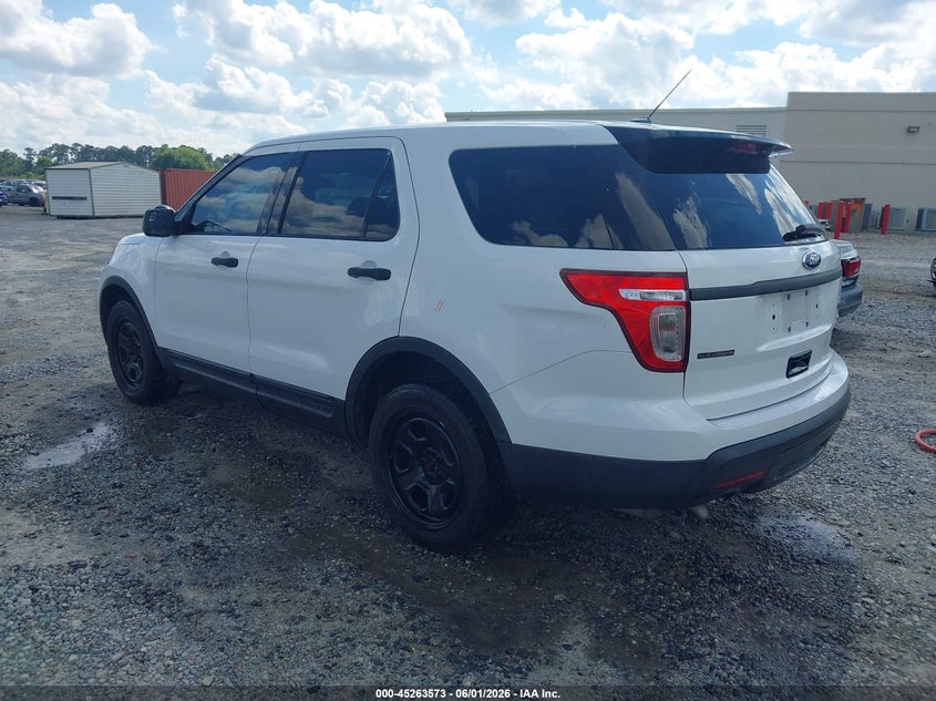 Vin: 1fm5k8ar7fga66374, lot: 45761393, ford utility police interceptor 20153