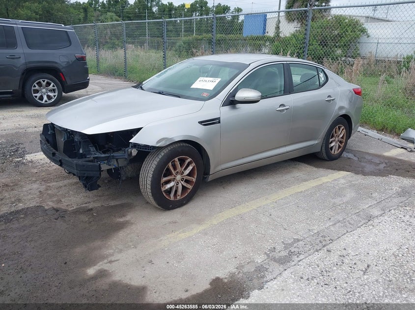 Vin: knagm4a76c5278346, lot: 45761405, kia optima lx 20122
